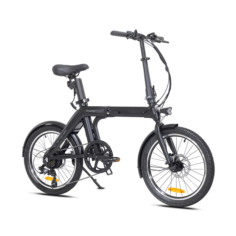 electric folding bicycle White Varun C14-1 Experience the perfect blend of compact design and powerful performance with the Concord 20 Urbanfold Electric Folding Bike Best Folding Bikes - Consumer