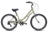 26" Haven Inlet 7 in Seagrass | Step Thru 7 Speed Aluminum Beach Cruiser | Side View