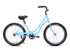 26" Haven Bay 1 in Surfside Blue | Step Thru Single Speed Beach Cruiser | Side View