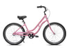 26" Haven Inlet 3 in Dusty Rose | Step Thru 3 Speed Aluminum Beach Cruiser |  Side View