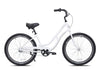 26" Haven Inlet 3 in Pearl Sea Spray | Step Thru Aluminum Beach Cruiser | Side View