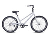 26" Haven Key 1 in Silver Fog | Step Thru Single Speed Aluminum Beach Cruiser | Side View