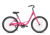 26" Haven Pointe 1 in Triple Berry Smoothie | Step Thru Single Speed Aluminum Beach Cruiser | Side View