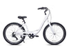 26" Haven Pointe 7 in Pearl Sea Spray | Step Thru 7 Speed Aluminum Comfort Cruiser | Side View