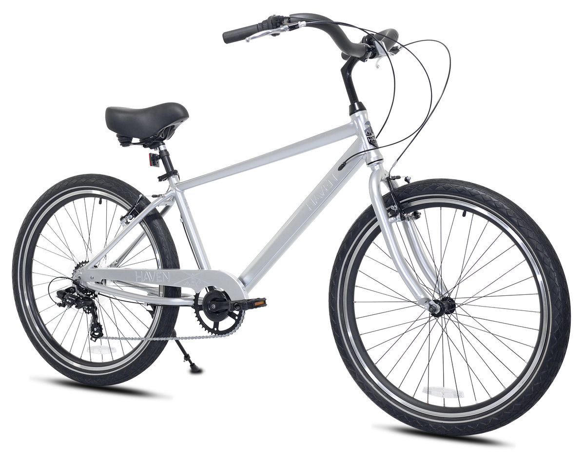 26" Haven Key 7 Step Over 7 Speed Aluminum Beach Cruiser Haven Bicycle Co. Find Your Haven.