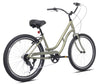 26" Haven Inlet 7 in Seagrass | Step Thru 7 Speed Aluminum Beach Cruiser | View from the Back