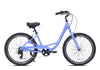 26" Haven Pointe 7 in Periwinkle | Step Thru 7 Speed Aluminum Comfort Cruiser | Side View
